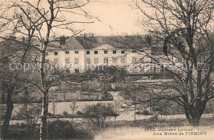 Firminy Chateau Latour Schloss
