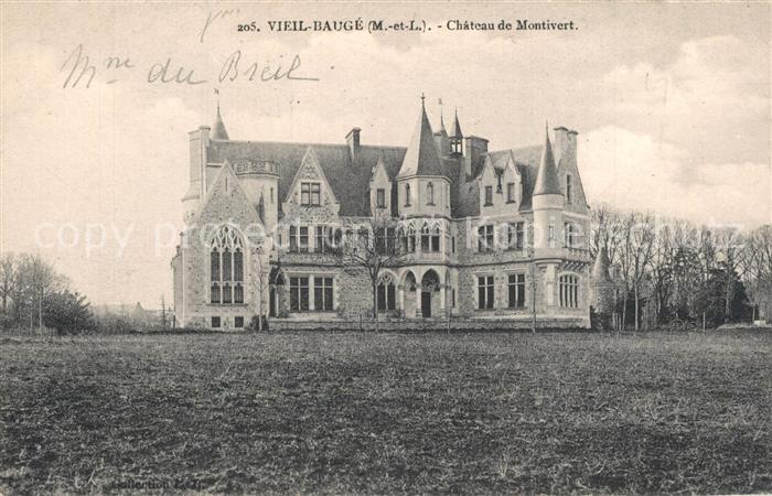Le Vieil-Bauge Chateau de Montivert Schloss