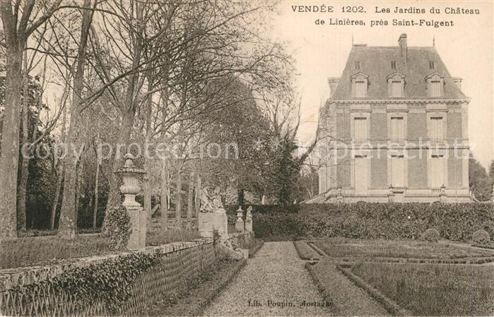 Saint-Fulgent Chateau de Linieres Schloss