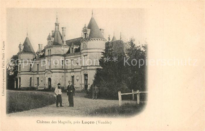 Lucon Chateau des Magnils Schloss