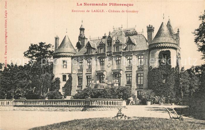 L Aigle Chateau de Gournay Schloss