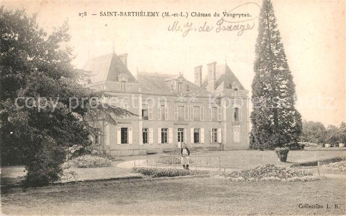 Saint-Barthelemy-d Anjou Chateau du Vaugoyeau Schloss