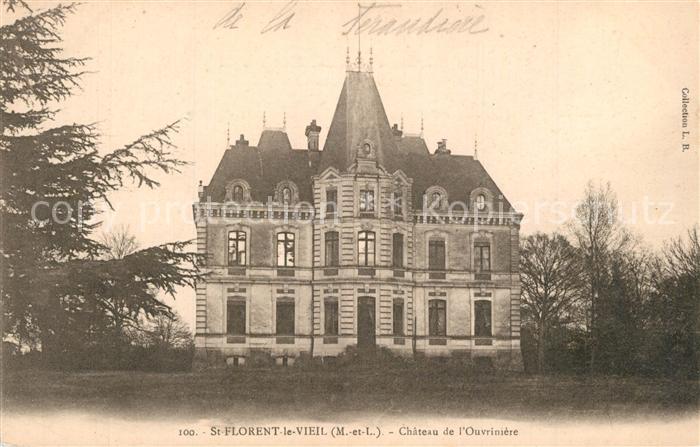 Saint-Florent-le-Vieil Chateau de l'Ouvrinière Schloss