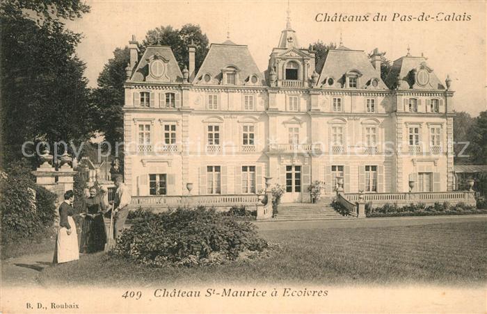 Ecoivres Chateau Saint Maurice Collection Châteaux du Pas de Calais