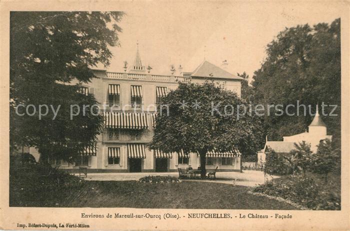 Neufchelles Chateau Schloss