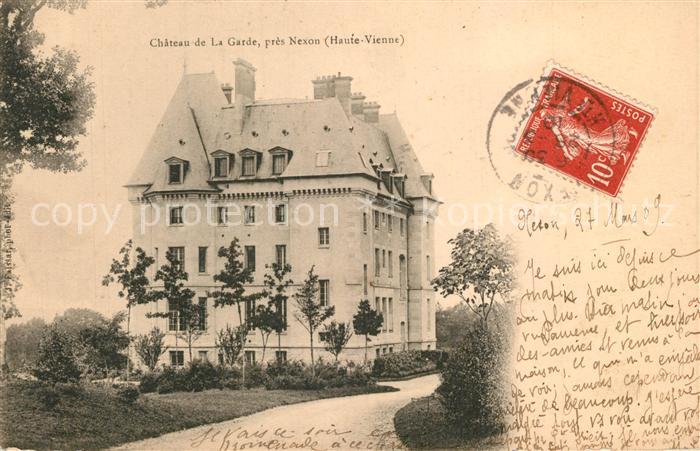 Nexon Chateau de la Garde Schloss