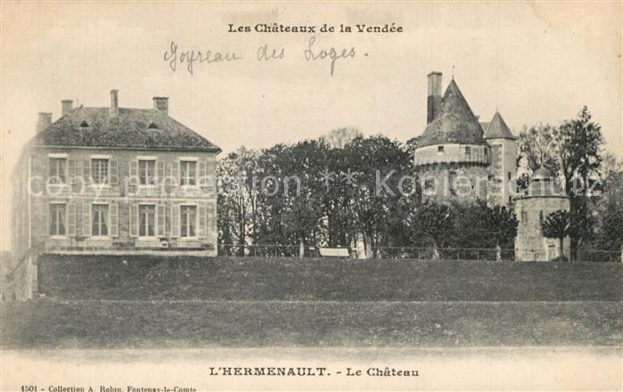 L Hermenault Chateau Schloss