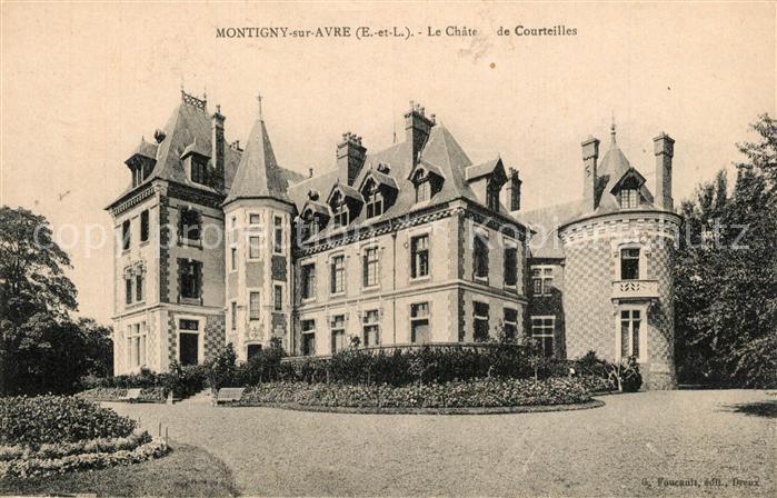 Montigny-sur-Avre Chateau de Courteilles Schloss