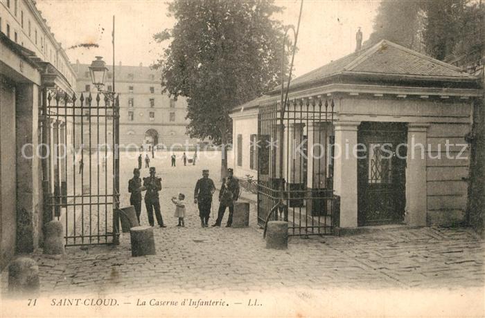 Saint-Cloud Paris Caserne d_Infanterie