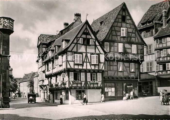Colmar Haut Rhin Elsass La Grand  Rue Auberge Au fer Rouge
