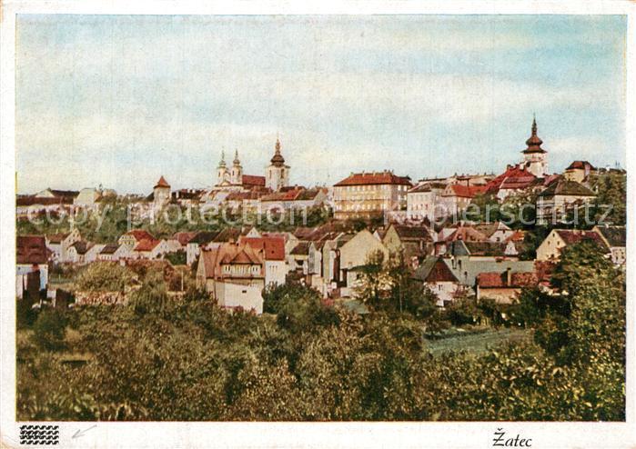 Zatec Stadtpanorama