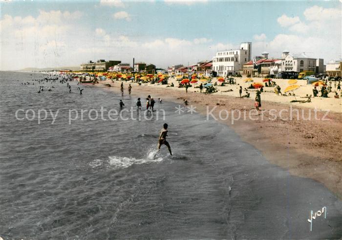 Palavas-les-Flots Herault La plage