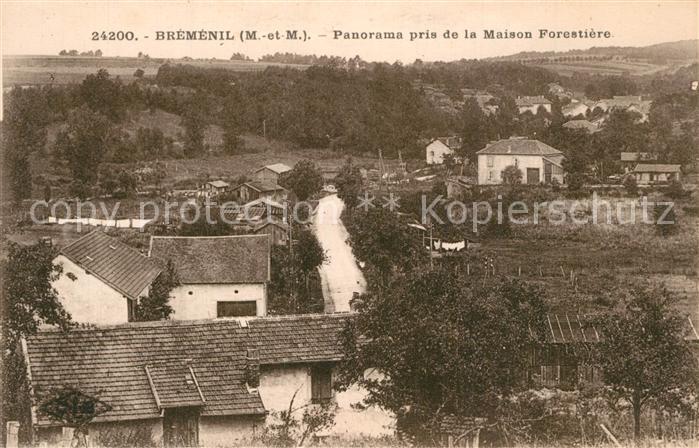 Bremenil Panorama pris de la Maison Forestiere