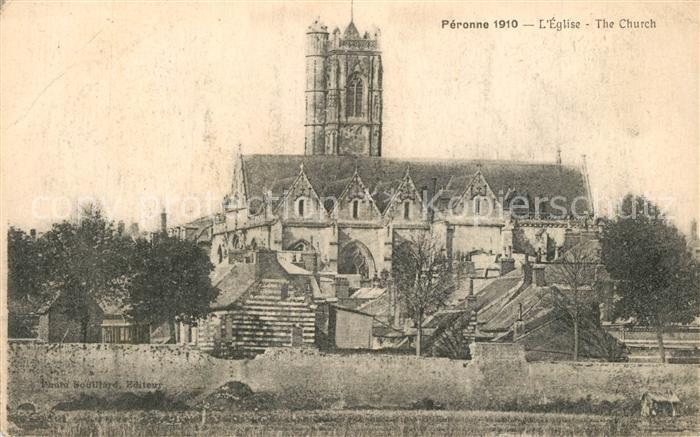 Peronne 80 Somme Eglise