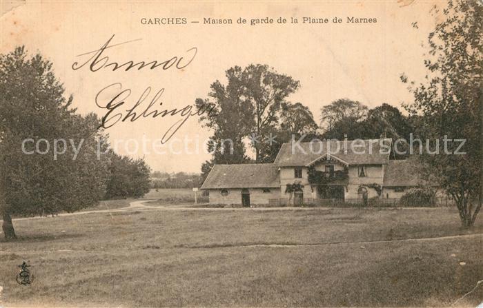 Garches Maison de garde de la Plaine de Marnes