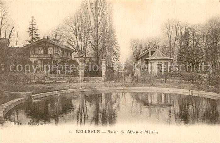 Bellevue Meudon Bassin de l’Avenue Melanie