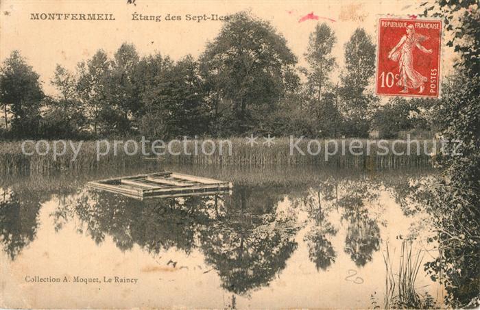 Montfermeil Etang des Sept Iles