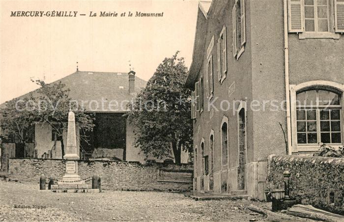 Mercury Gemilly La Mairie et le Monument