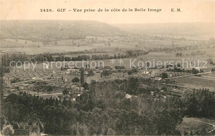 Gif-sur-Yvette Vue prise de la cote de la Belle Image