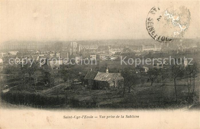 Saint-Cyr-l Ecole Vue prise de la Sabliere