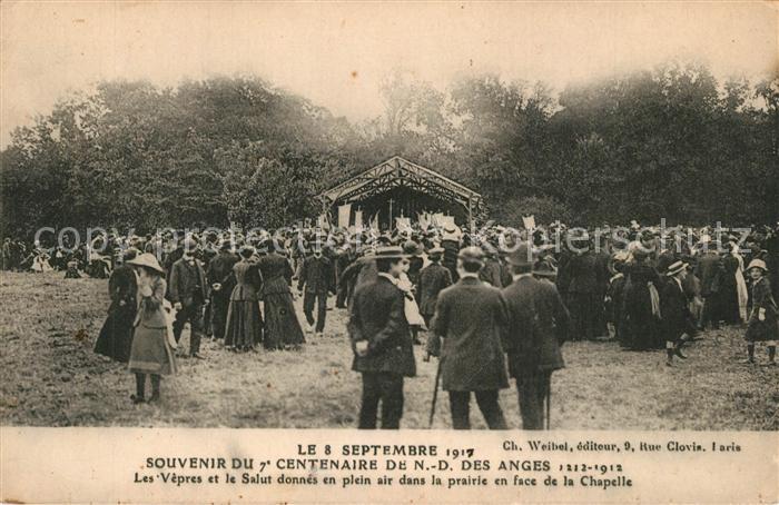 Clichy-sous-Bois Souvenir du 7e Centenaire de ND des Anges La Chapelle