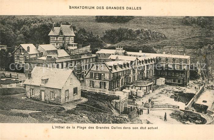 Grandes Dalles Sanatorium Hotel de la Plage dans son e