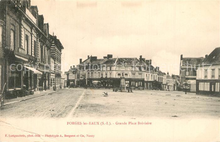 Forges-les-Eaux Grande Place Breviaire