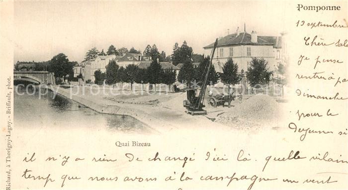 Pomponne Quai Bizeau