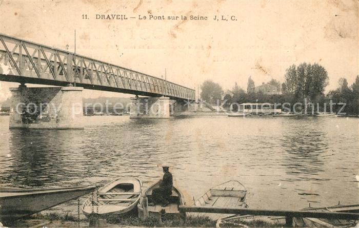 Draveil Le Pont sur la Seine