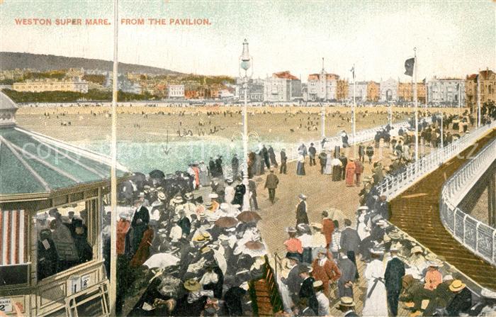 Weston-super-Mare from the Pavilion