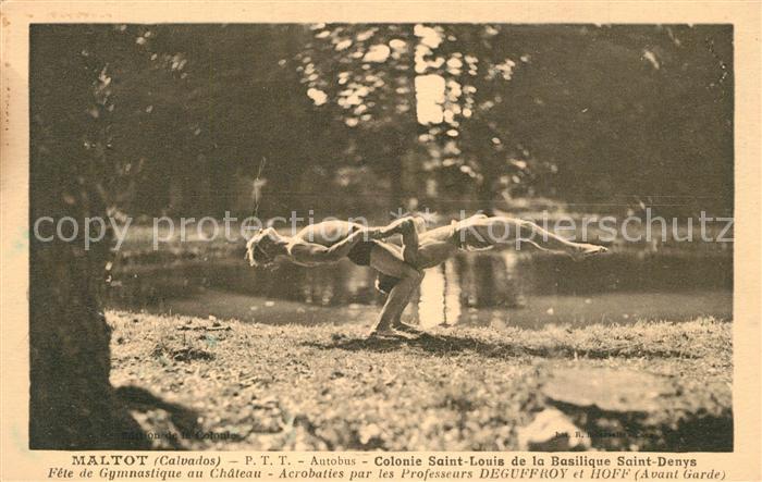 Maltot Colonie Saint Louis de la Basilique Saint Denys