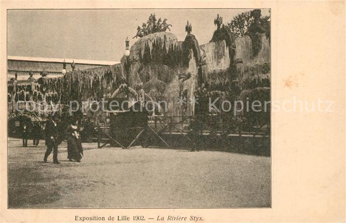 Lille Nord Exposition 1902 La Riviere Styx