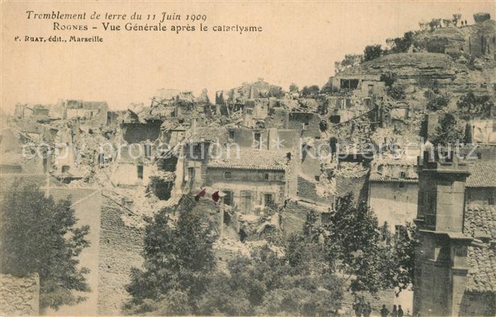 Rognes Vue generale apres le catalysme