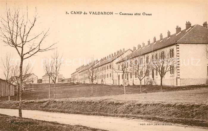 Camp du Valdahon Casernes cote Ouest