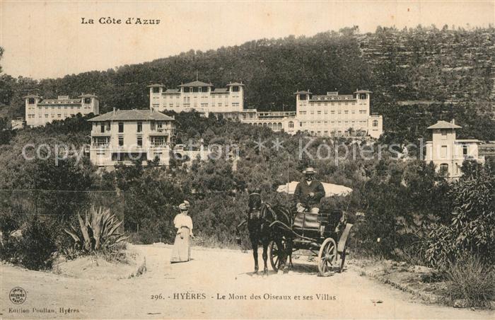 Hyeres les Palmiers Le Mont des Oiseaux et ses Villas