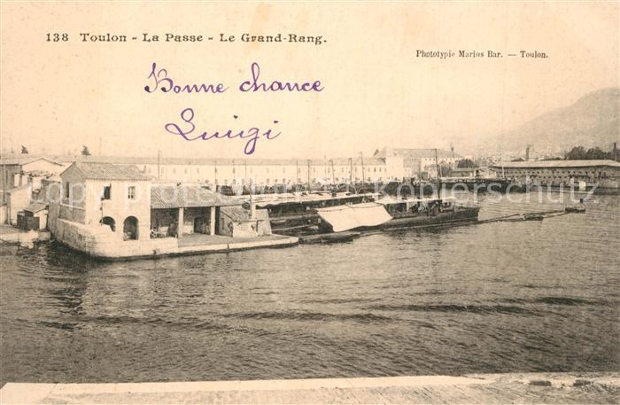 Toulon Var La Passe Le Grand Rang