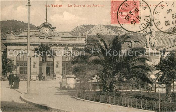 Toulon Var La Gare et les Jardins