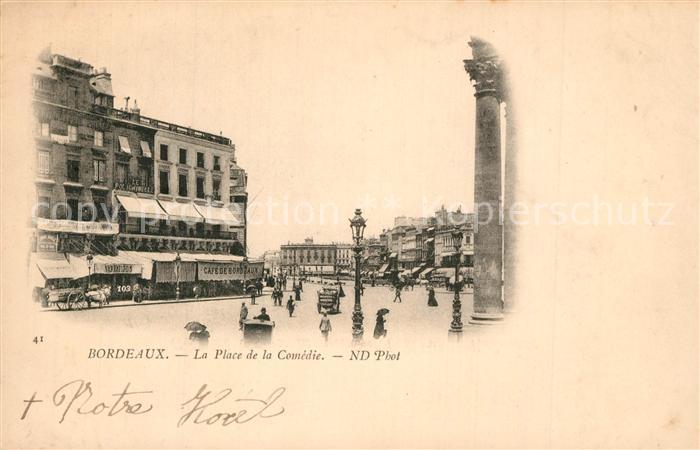 Bordeaux La Place de la Comedie