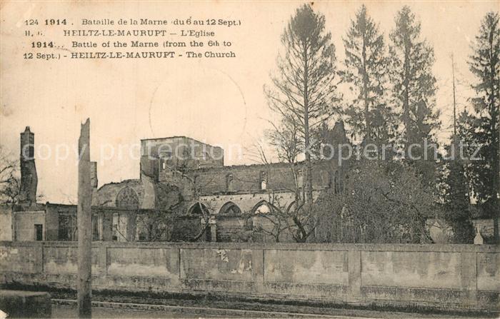 Heiltz-le-Maurupt Battle of the Marne The Curch