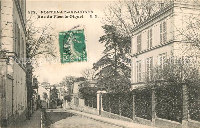Fontenay-aux-Roses Rue du Plessis Piquet