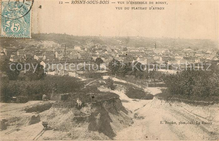 Rosny-sous-Bois Vue du Plateau d_Avron