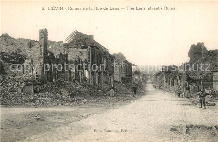 Lievin Ruines de la Rue de Lens