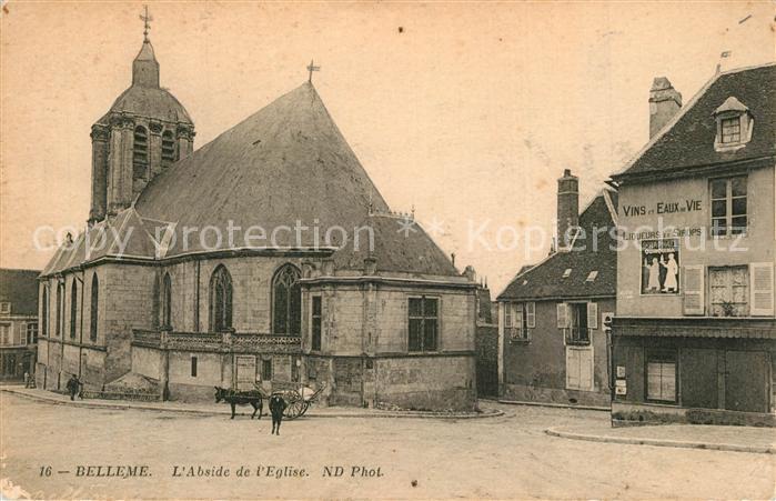 Belleme Abside de l'Eglise