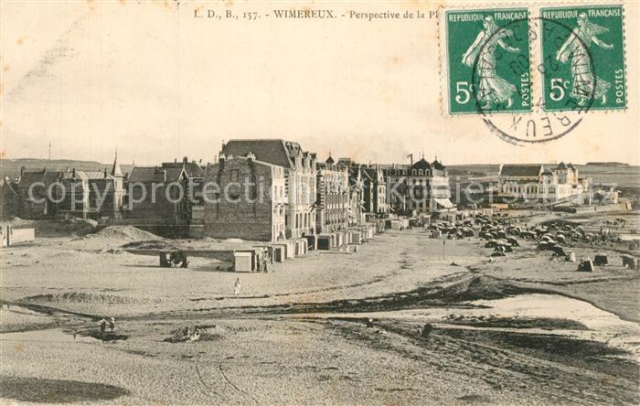 Wimereux Perspective de la Place