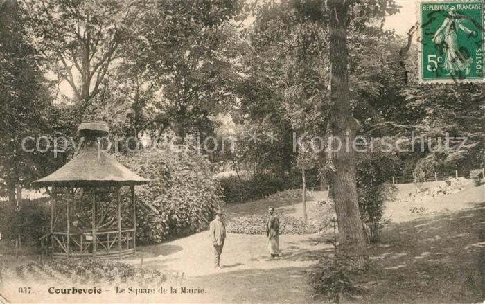 Courbevoie Square de la Mairie