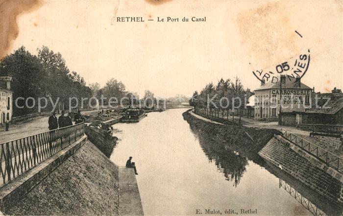 Rethel Ardennes Port du Canal