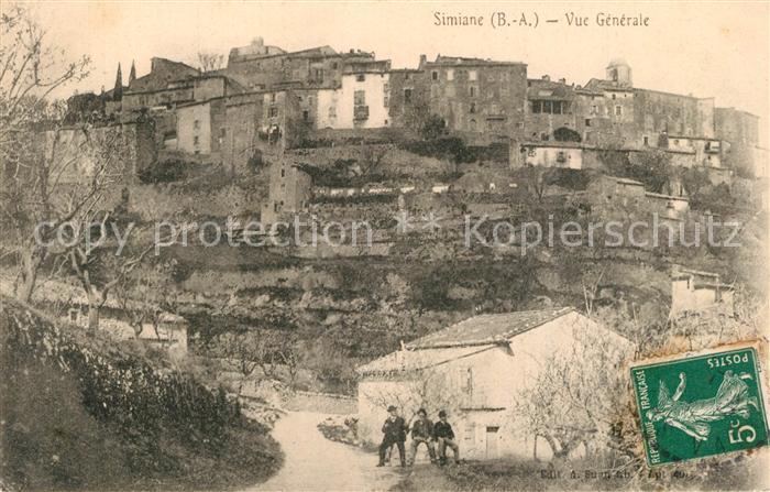 Simiane-la-Rotonde Panorama