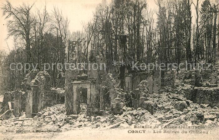 Corcy Ruines du Chateau