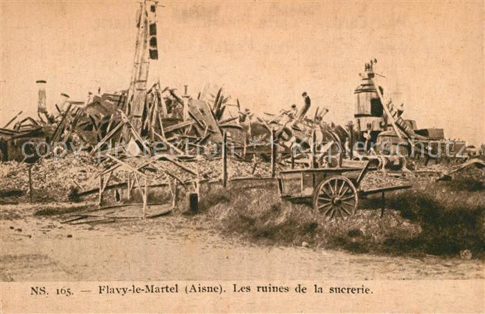Flavy-le-Martel Ruines de la sucrerie