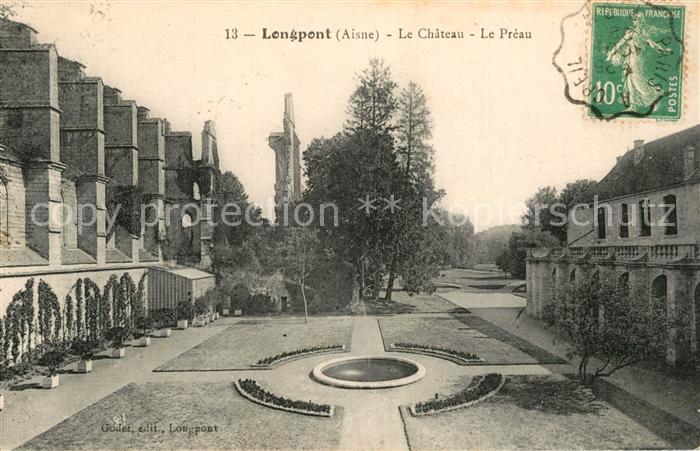 Longpont Aisne Chateau Preau